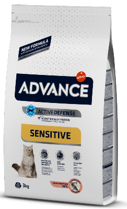  Advance Cat Adult Sensitive | Salmon & Rice 10 kg 