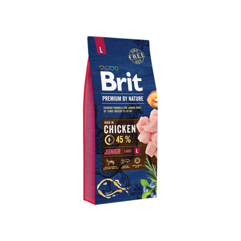  Brit Blue Nature Junior Large Dog - Pet Premium Food