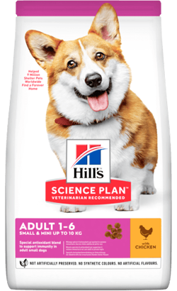 Hills Science Plan Small &amp; Mini Adult Dog with Chicken | 6 kg
