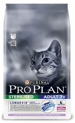 Pro Plan Cat Longevis Sterilized Adult 7+ Turkey &amp; Rice | 3 kg