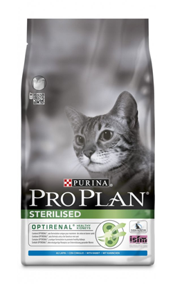Pro Plan Cat OptiRenal Sterilized Adult Rabbit &amp; Rice | 3kg