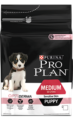  Pro Plan Dog Medium Puppy Sensitive Skin | 12 kg