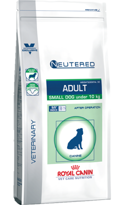 Royal Canin Vet Care Nutrition Neutered Adult Small Dog | 8 kg