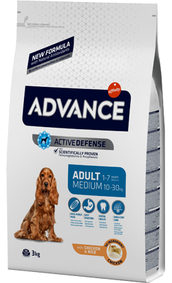  Advance Dog Medium Adult Chicken & Rice | 14 kg 