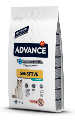  Advance Cat Sterilized Sensitive | Salmon & Barley 10kg 