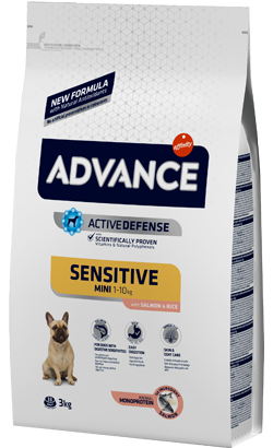  Advance Dog Mini Sensitive Salmon & Rice | 7.5 kg 